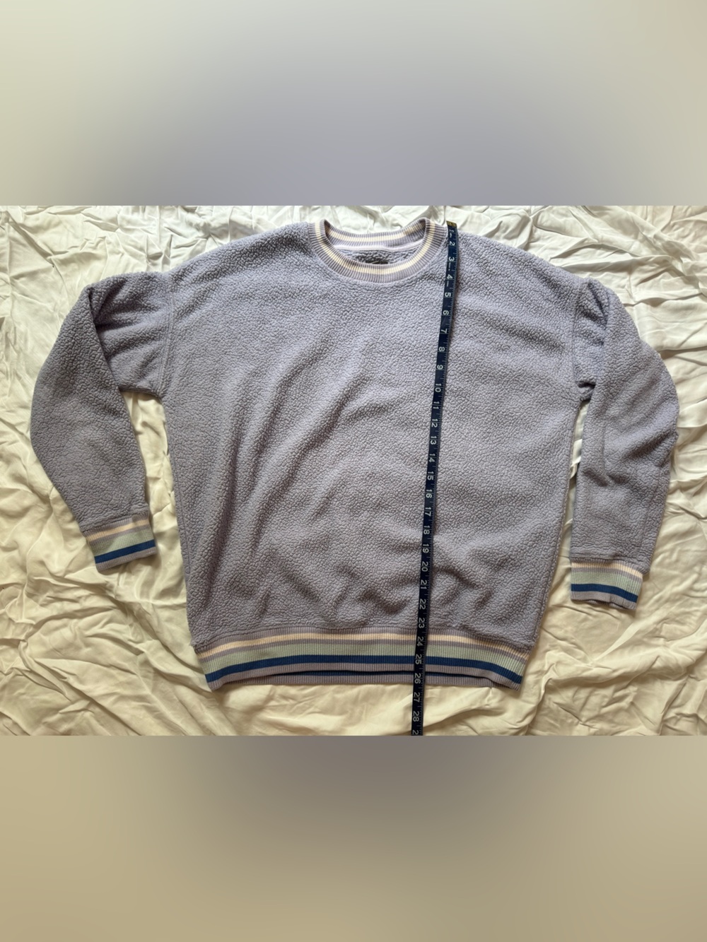 aerie Sherpa Crewneck Sweater